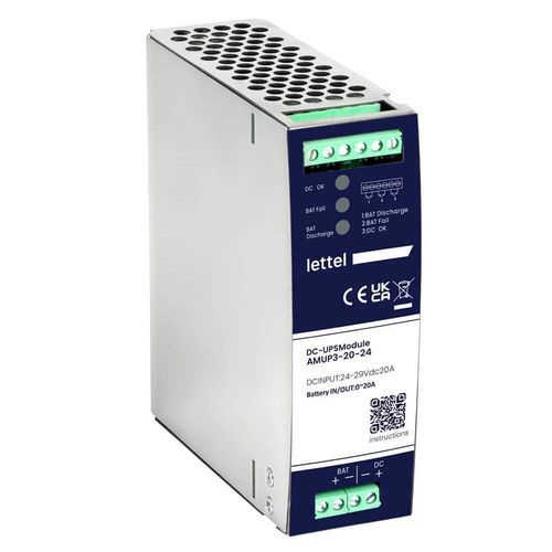 USV / 24 V - AMUP3 - Lettel - DC / modular / Batterie