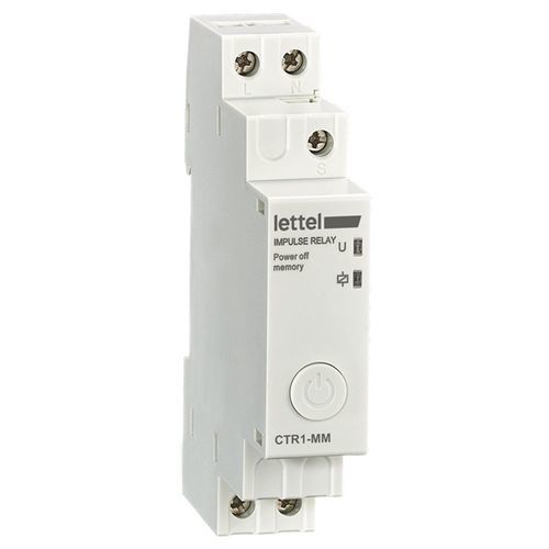 Bistabiles elektromechanisches Relais - CTR1-M - Lettel - DC / AC / für DIN-Schiene