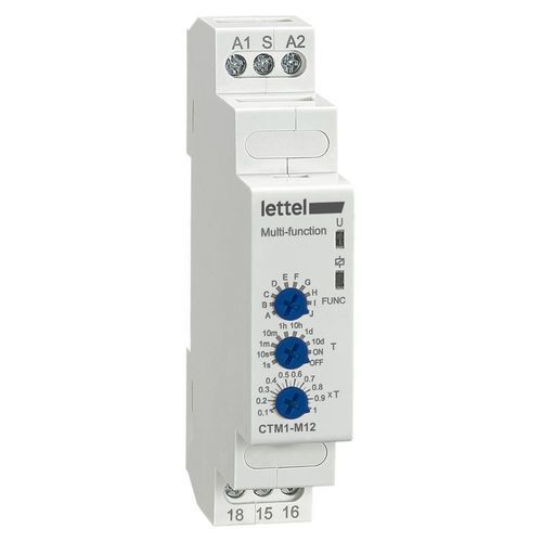 Zeitverzögerungs-Timer - CTM1-M series - Lettel - für DIN-Schiene / für Fronttafel / für Gehäuse