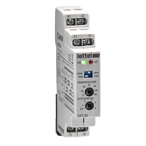 Temperaturcontroller ohne Anzeige - CRT-3D - Lettel - modular / DIN-Schiene