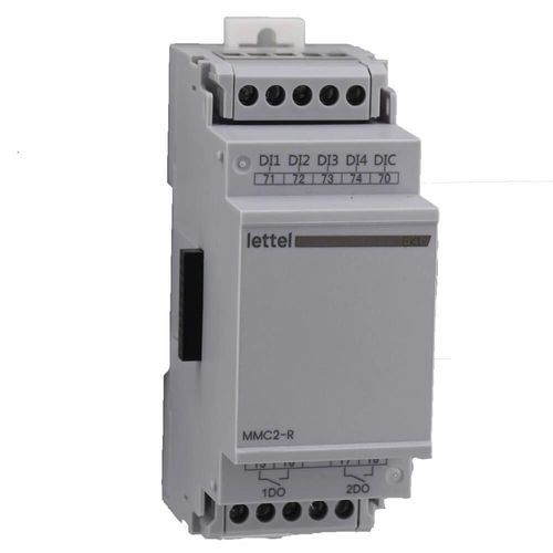 Digitales Relaismodul - MMC2-R - Lettel - Hutschienen / mit LED-Anzeige / 2 Kanäle