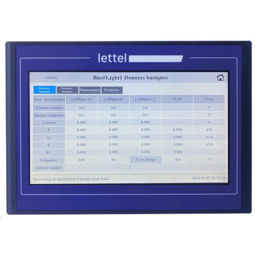10"-Touchscreen - MSC-DE-4 - Lettel - für Industrieanwendungen / RS-232 / I2C