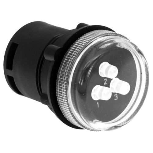 LED-Leuchtmelder - SVE3-WWW - Lettel - für Schalttafeleinbau / rund / Signal