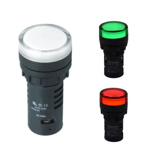 LED-Leuchtmelder - SVE1-22 BI LED - Lettel - Unterputz / IP65 / IP68