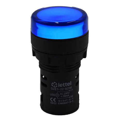 LED-Leuchtmelder - SVE1-22 series - Lettel - Unterputz / IP67 / Signal
