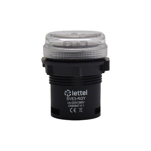 LED-Leuchtmelder - SVE3-RGY - Lettel - Unterputz