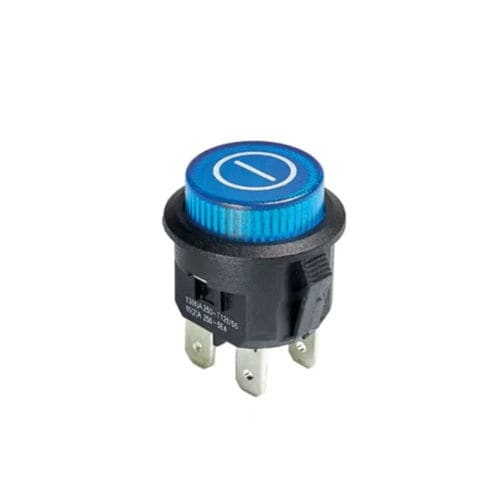 Beleuchteter Drucktaster - RL-56R - Lettel - kompakt / tastend / rund