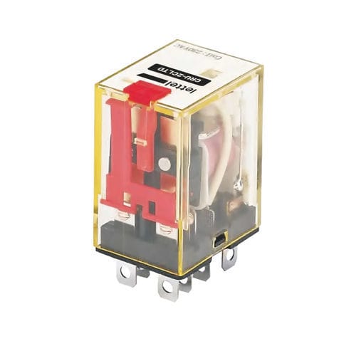 Elektromechanisches Relais / 48 VDC - CRU-2C series - Lettel - 24 V AC / 230 V AC / 12 VDC