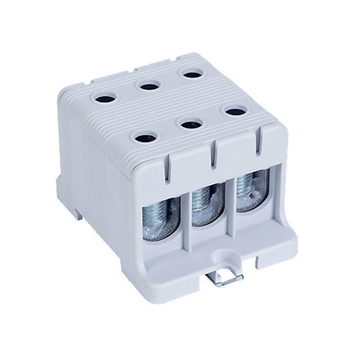 Einbau-Klemmenblock - DTB-3E95 - Lettel - auf DIN-Schiene / Schraubanschluss / Hochstrom