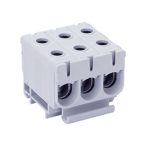 Klemmenblock auf DIN-Schiene - DTB-X3E50 - Lettel - Einbau / Schraubanschluss / dreiphasig