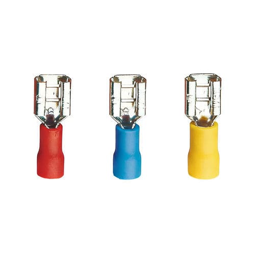 Flachsteckhülse - DIT6 series - Lettel - isoliert / Kupfer / PVC