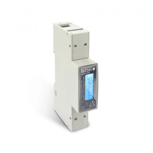 Einphasiger elektrischer Energiezähler - MCX1D-10X series - Lettel - für DIN-Schiene / für Photovoltaikanwendung / 60 Hz
