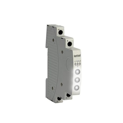 LED-Leuchtmelder - SVM3-WWW-230  - Lettel - DIN-Schiene / Dreiphasen-Spannung
