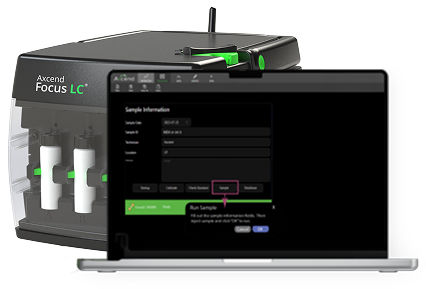 Ultra-Hochleistungsflüssigkeit-Chromatograph - FocusAnalyze™ - Axcend - Labor / Prozess / für pharmazeutische Anwendungen