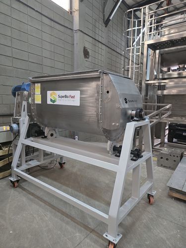 Schaufelmischer - Paddle Blender - Superbio Italy - fester / Flüssigkeit / Feststoff / Pulver