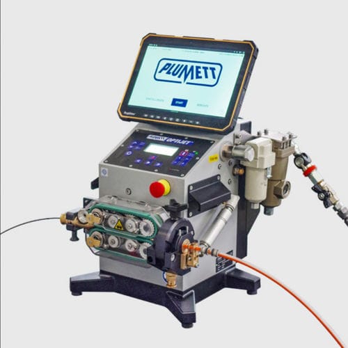 Kabeleinblasmaschine - OPTIJET&trade; AUTOMATIC - Vetter GmbH Kabelverlegetechnik