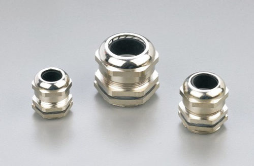 Kabelverschraubung / vernickeltes Messing - M series - Paprsky Energy - wasserdicht / IP68