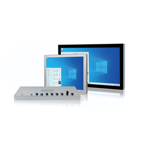 Panel-PC / mit resisitivem Touchscreen - EVI-PPC-WP1 - EVI SAS - mit kapazitivem PCAP-Touchscreen / 17" / 21,5"