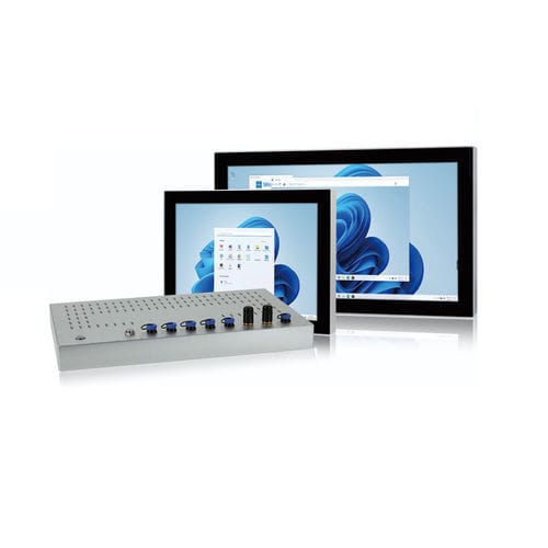 Panel-PC / mit resisitivem Touchscreen - EVI-PPC-WP2 - EVI SAS - mit kapazitivem PCAP-Touchscreen / 15" / 17"