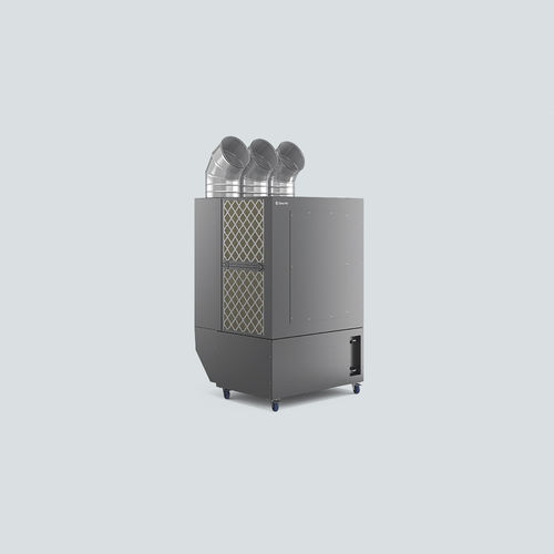Mobiler Luftreiniger - FS 90 Standard - Qleanair - Filter / für Lagerhallen / Industrie