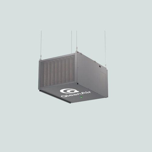 Decken-Luftreiniger - FS 60 standard - Qleanair - für Kanaleinbau / wandmontiert / Filter