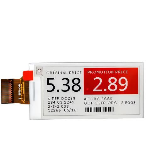 E-Paper-Displaymodul - Ansenke Electronics CO.,LTD - Farb / 2,1" / Leistung