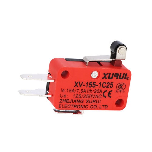 Hebel-Mikroschalter - XV-15 series (15A) - XURUI - einpolig / IP40 / UL