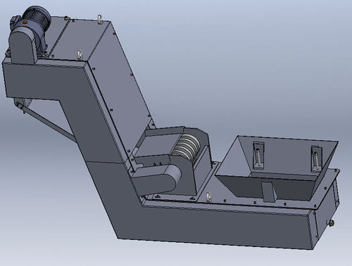 Magnetbandförderer - (FH）SGPC-D - Chongqing Machine Tool (GROUP) Co., Ltd. - horizontal / Transport / mit Motortrommel