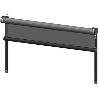 Gerollter Jalousie - AMS-550 - Auto-Motion Shade Inc. - motorisiert / Polyester / 12-24V