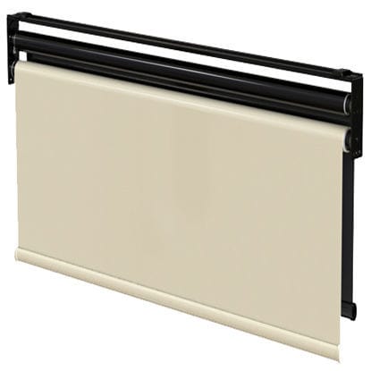 Gerollter Jalousie - DRS-505CE - Auto-Motion Shade Inc. - manuell / Polyester / Doppelrollo