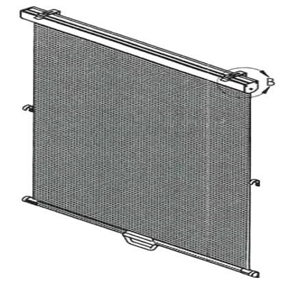 Gerollter Jalousie - AMS-505CE - Auto-Motion Shade Inc. - manuell / Polyester