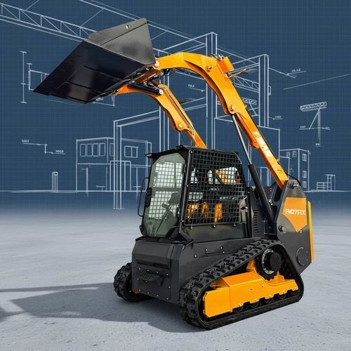 Kompaktlader mit Verbrennungsmotor - FM275TX - Xuzhou FMAN Construction Machinery Manufacture Co., Ltd. - Diesel