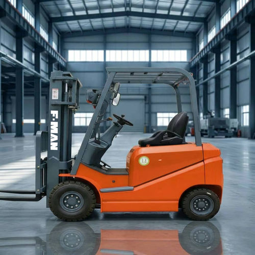 Batteriebetriebener Gabelstapler - CPD15 - Xuzhou FMAN Construction Machinery Manufacture Co., Ltd. - Sitz / für enge Gänge / für Materialumschlag