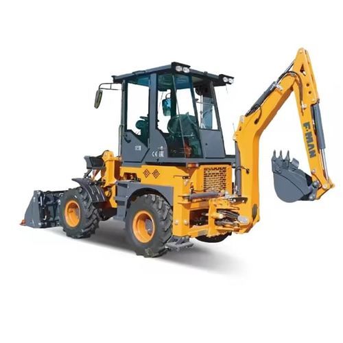 Kompakter Baggerlader - FM415 - Xuzhou FMAN Construction Machinery Manufacture Co., Ltd. - kompakt / Diesel / für Materialumschlag
