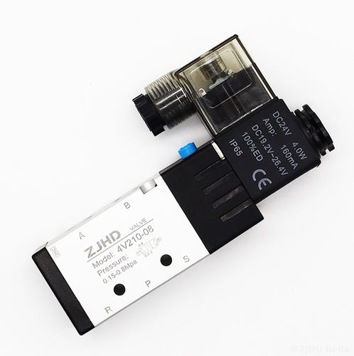 Vorgesteuertes Pneumatik-Wegeventil - 4V210-08B - ZJHD Automation Technology Co., Ltd. - magnetbetrieben / 5/2-Wege / 1/4"