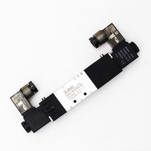 Vorgesteuertes Magnetventil - 4V130C-06B - ZJHD Automation Technology Co., Ltd. - 5-Wege / für Druckluft / magnetisch-induktiv