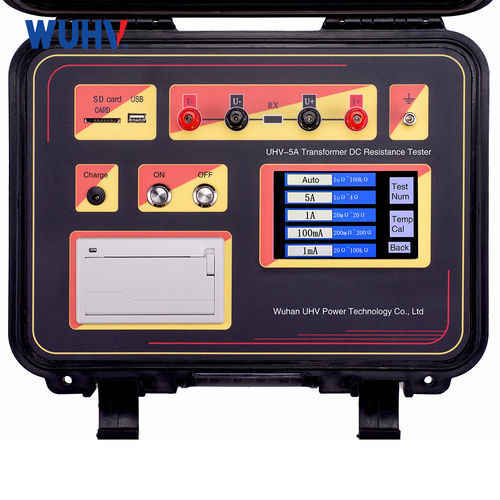 Widerstandstester - UHV-5A - Wuhan UHV Power Technology Co.,Ltd. - Niederohm / Sicherheit / für Transformator