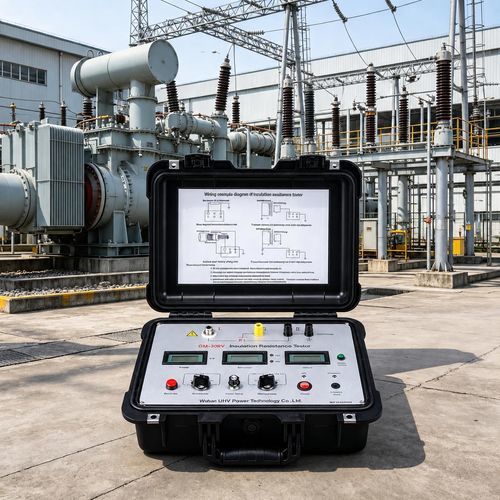 Tragbares Isolationsmessgerät - GM series - Wuhan UHV Power Technology Co.,Ltd.