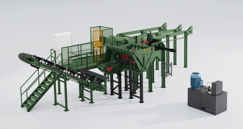 Horizontaler Holzspalter - DH-PRO-600 - Dehard