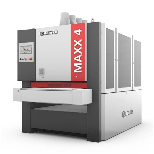 Breitbandschleifer - MAXX 4 - Houfek a.s. - festinstalliert / elektrisch / für Holz
