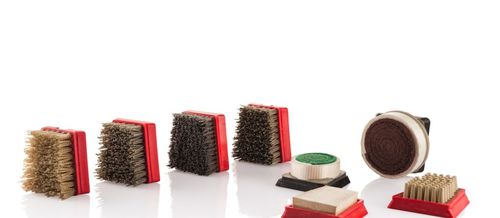 Flache Bürste - CgS Abrasives - zur Endbearbeitung / abrasiv / Polier