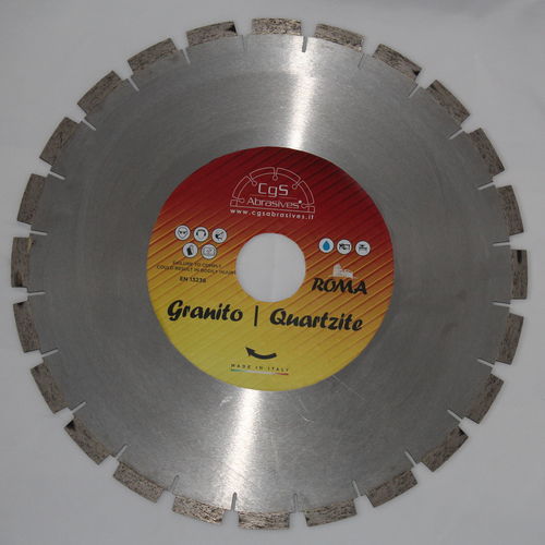 Diamantschneide - CgS Abrasives - für sehr harte Materialien / für Granit / für Quarz