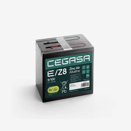 Rechteckige Batterie - E/Z8 9/100A - Cegasa Energía SLU - 9 V / Industrie / für Telekomausrüstung