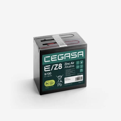Rechteckige Batterie - E/Z8 9/130A - Cegasa Energía SLU - 9 V / Industrie / für Telekomausrüstung