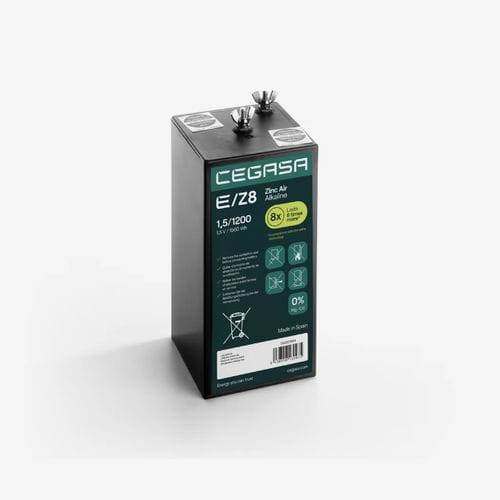 Rechteckige Batterie - E/Z8 1,5/1200 - Cegasa Energía SLU - 1,5 V / Industrie / für Telekomausrüstung