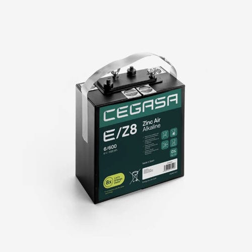 Rechteckige Batterie - E/Z8 6/600 - Cegasa Energía SLU - 6 V / Industrie / für Telekomausrüstung