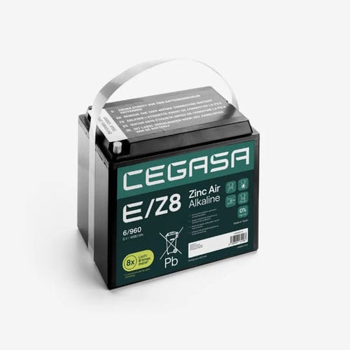 Rechteckige Batterie - E/Z8 6/960 - Cegasa Energía SLU - 6 V / Industrie / für Telekomausrüstung
