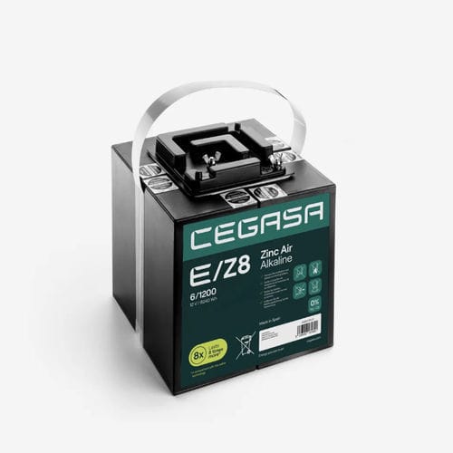 Rechteckige Batterie - E/Z8 6/1200 - Cegasa Energía SLU - 6 V / Industrie / für Telekomausrüstung