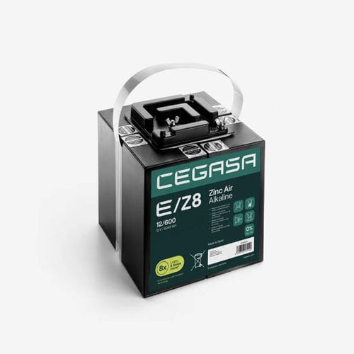 Rechteckige Batterie - E/Z8 12/600 - Cegasa Energía SLU - 12 V / Industrie / für Telekomausrüstung