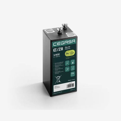 Rechteckige Batterie - E/Z8 3/600 - Cegasa Energía SLU - 3 V / Industrie / für Telekomausrüstung